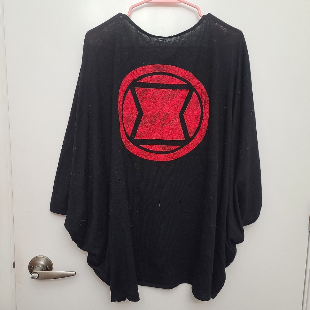 Used Black Widow Doloman Top L/XL